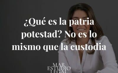 ¿Qué es la patria potestad? Se confunde con la custodia constantemente, y no son lo mismo