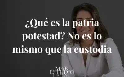 ¿Qué es la patria potestad? Se confunde con la custodia constantemente, y no son lo mismo