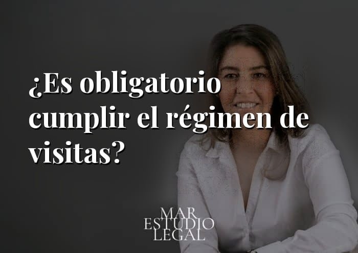 ¿Es obligatorio cumplir el régimen de visitas? Qué pasa si tu ex lo incumple